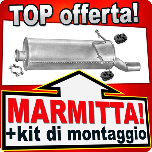 Silenziatore posteriore per - posteriore,