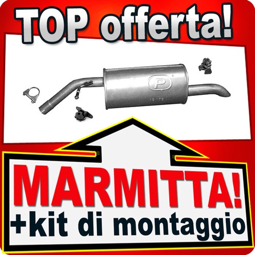 Silenziatore posteriore per - posteriore,